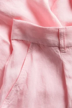 Dressade shorts i linnemix