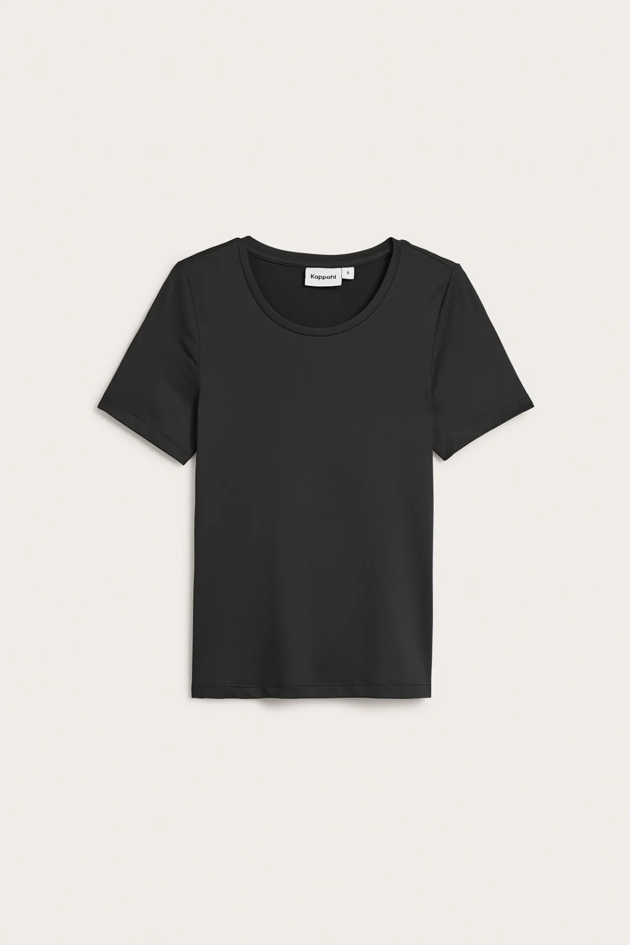 Figurnära t-shirt i polyamidmix