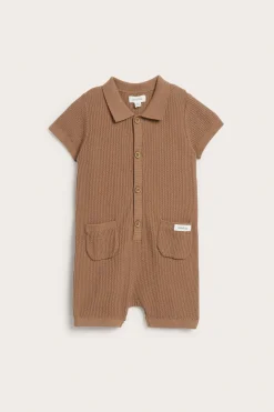 Finstickad romper