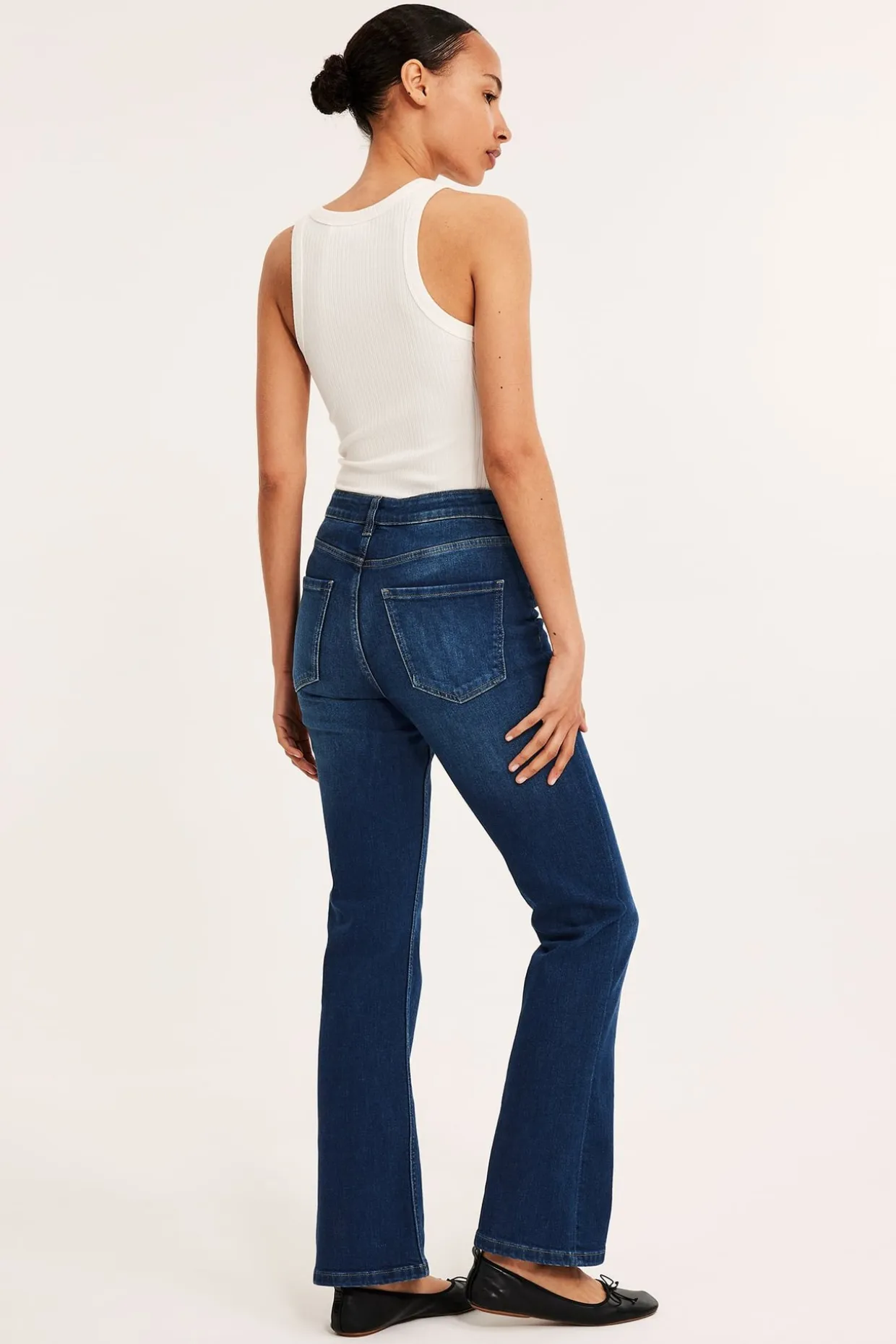 Flare jeans regular waist