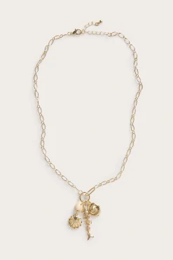 Halsband med berlocker