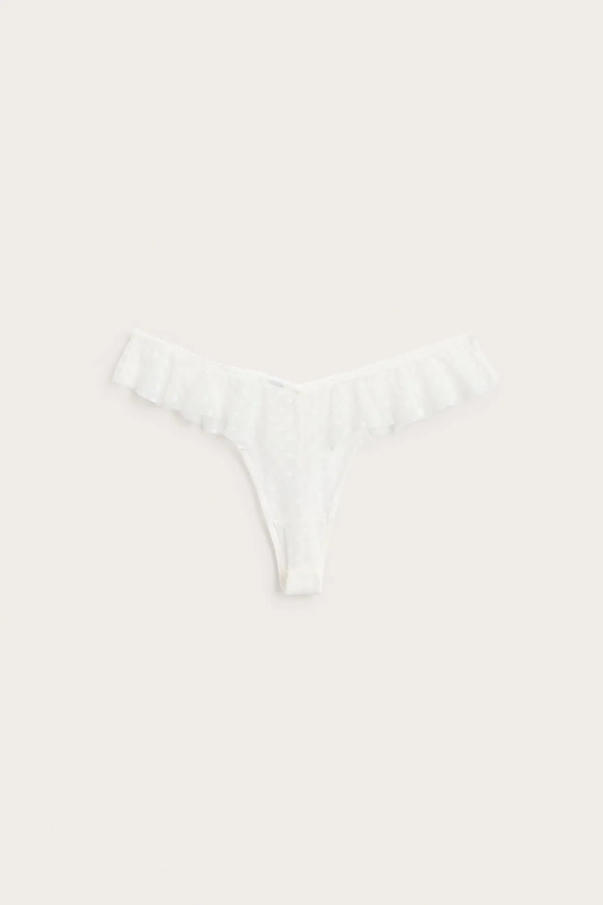 Halvstring med hjärtmönster