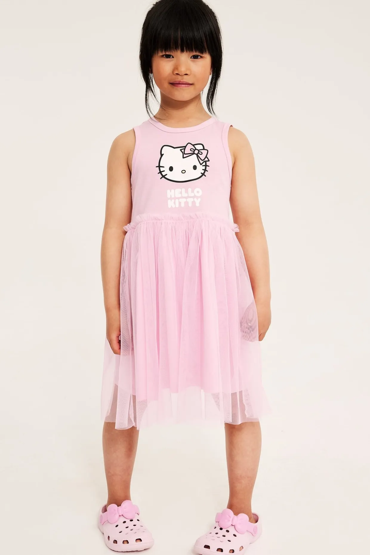 Hello Kitty klänning med tyllkjol