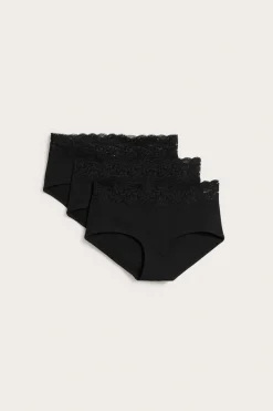 Hipstertrosa 3-pack i bomull