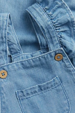 Hängselbyxor i denim