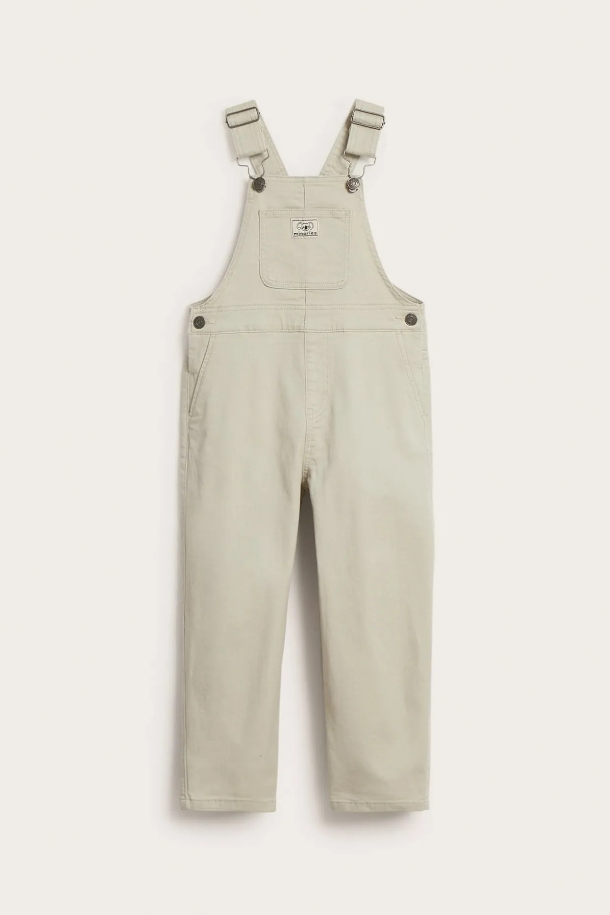 Hängselbyxor i twill