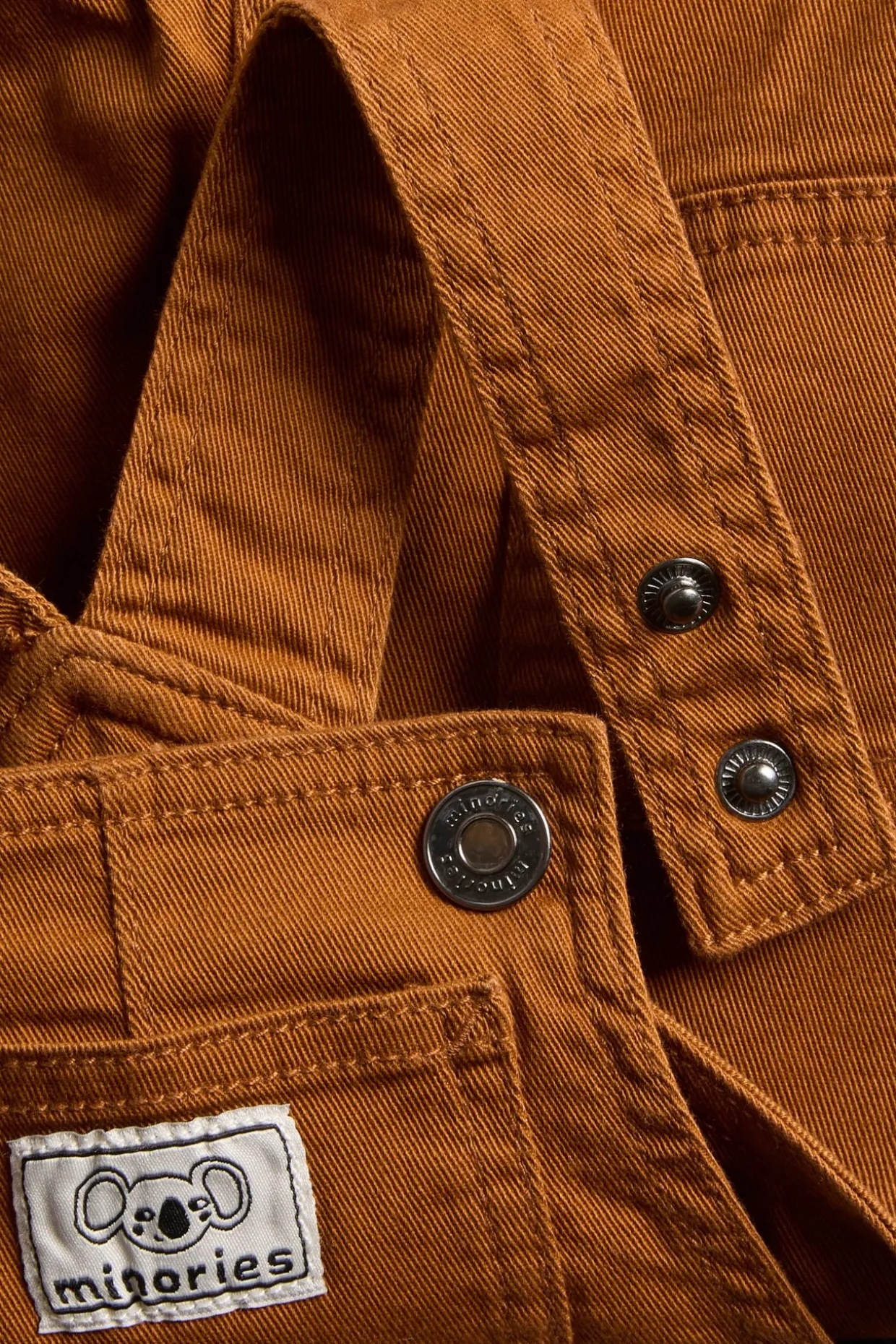 Hängselbyxor i twill