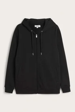 Hoodie med dragkedja