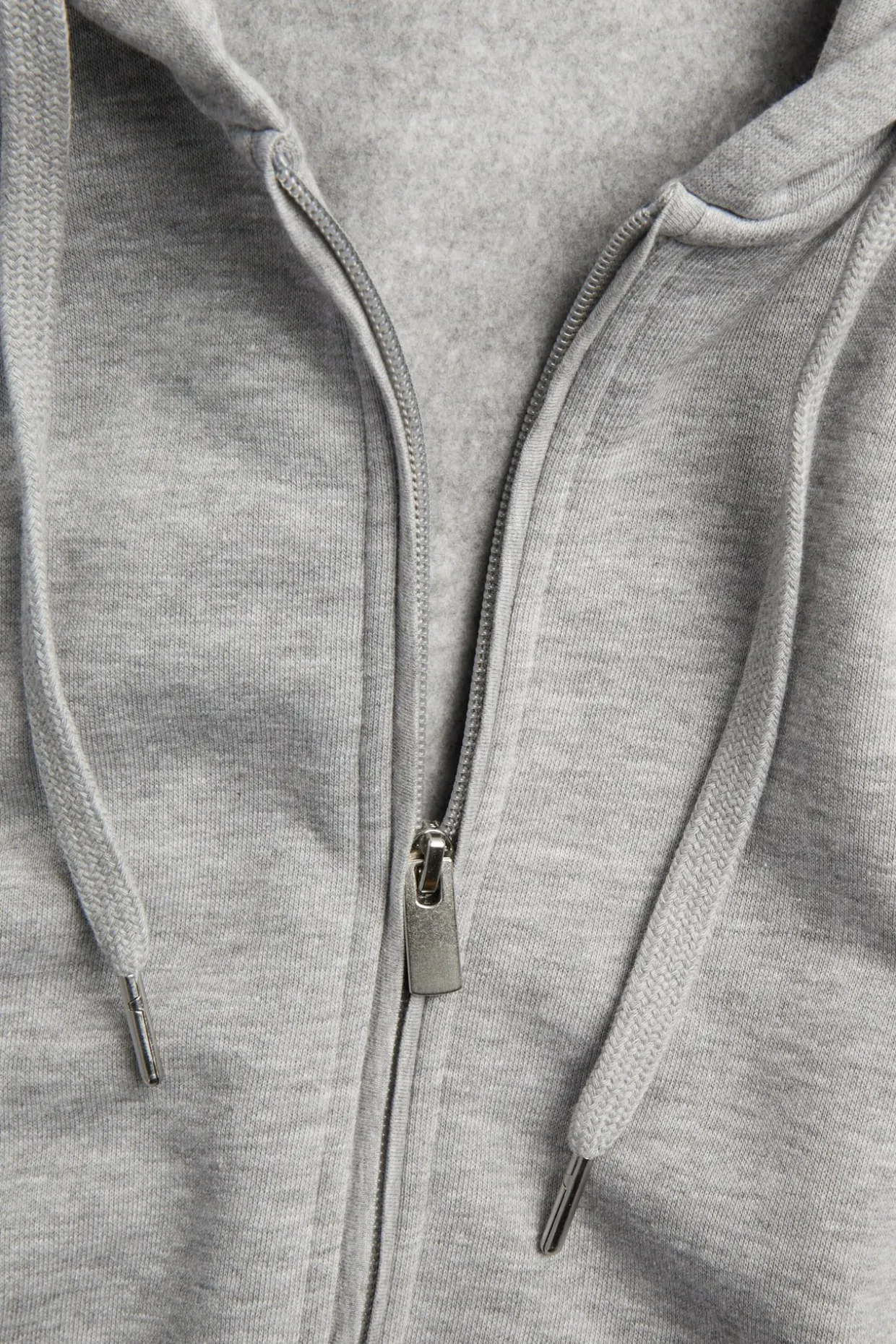 Hoodie med dragkedja