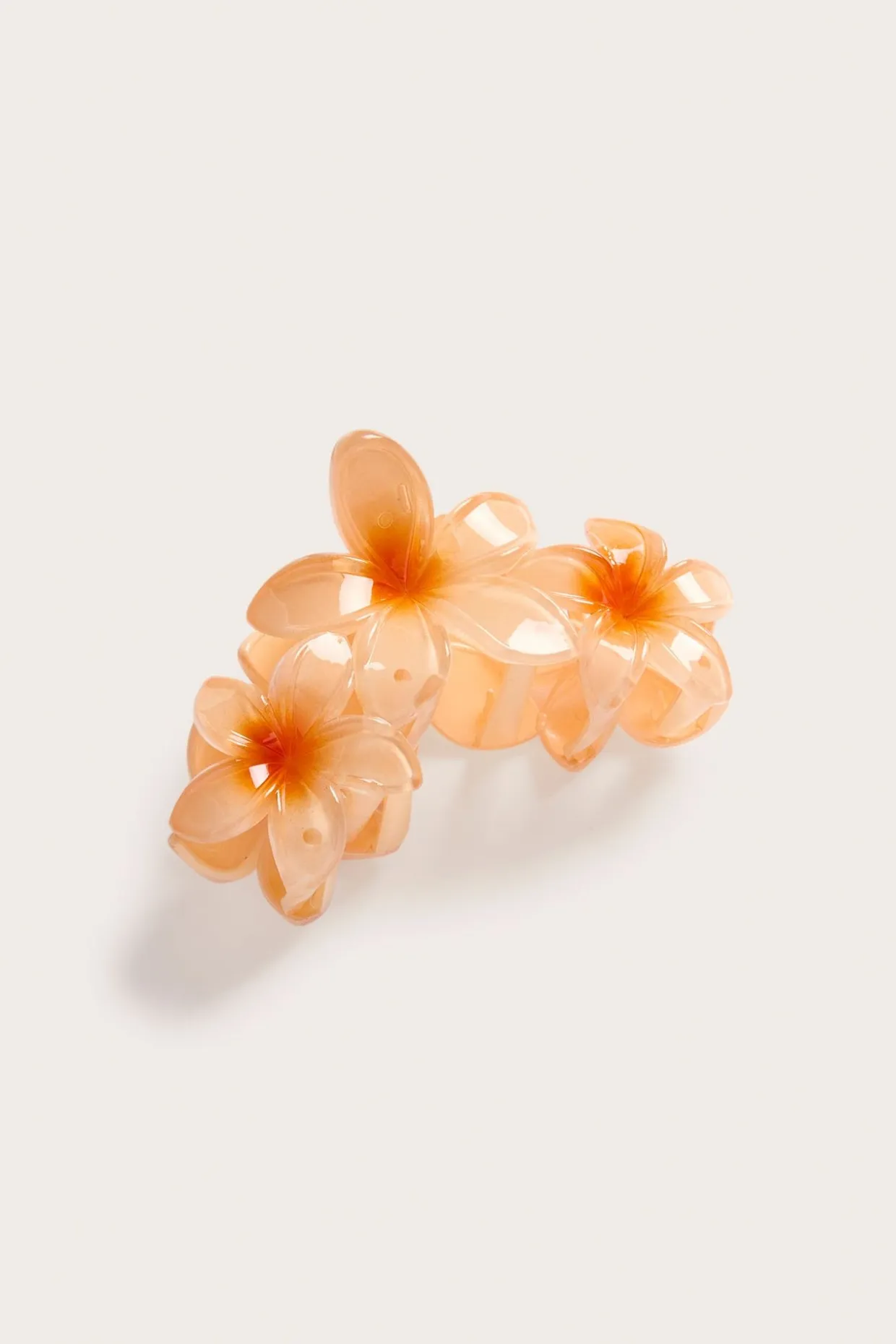 Hårklämma med blommor