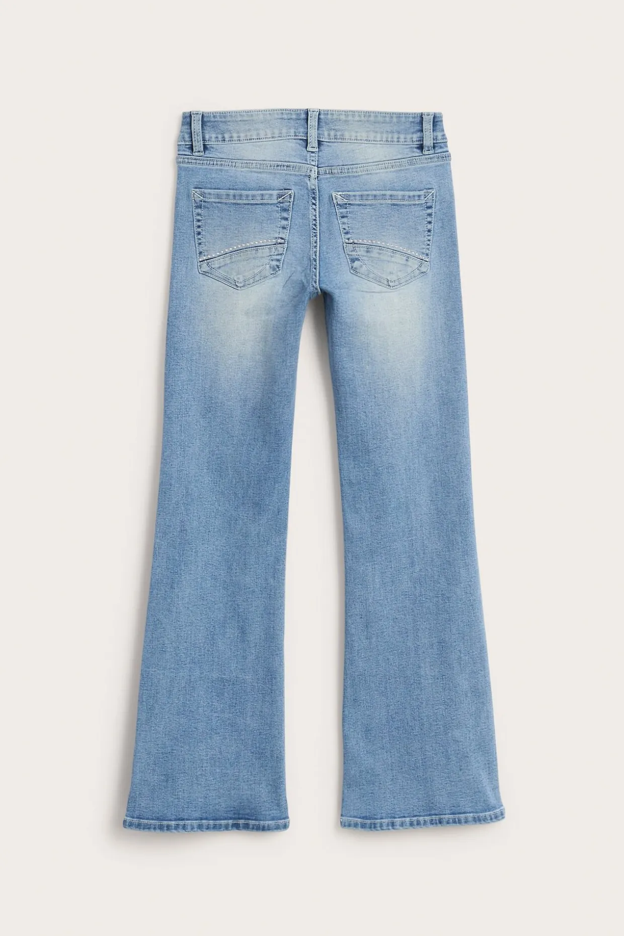 Jeans bootcut low waist