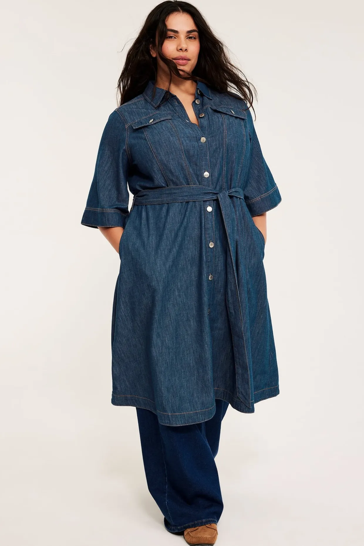 Jeansklänning