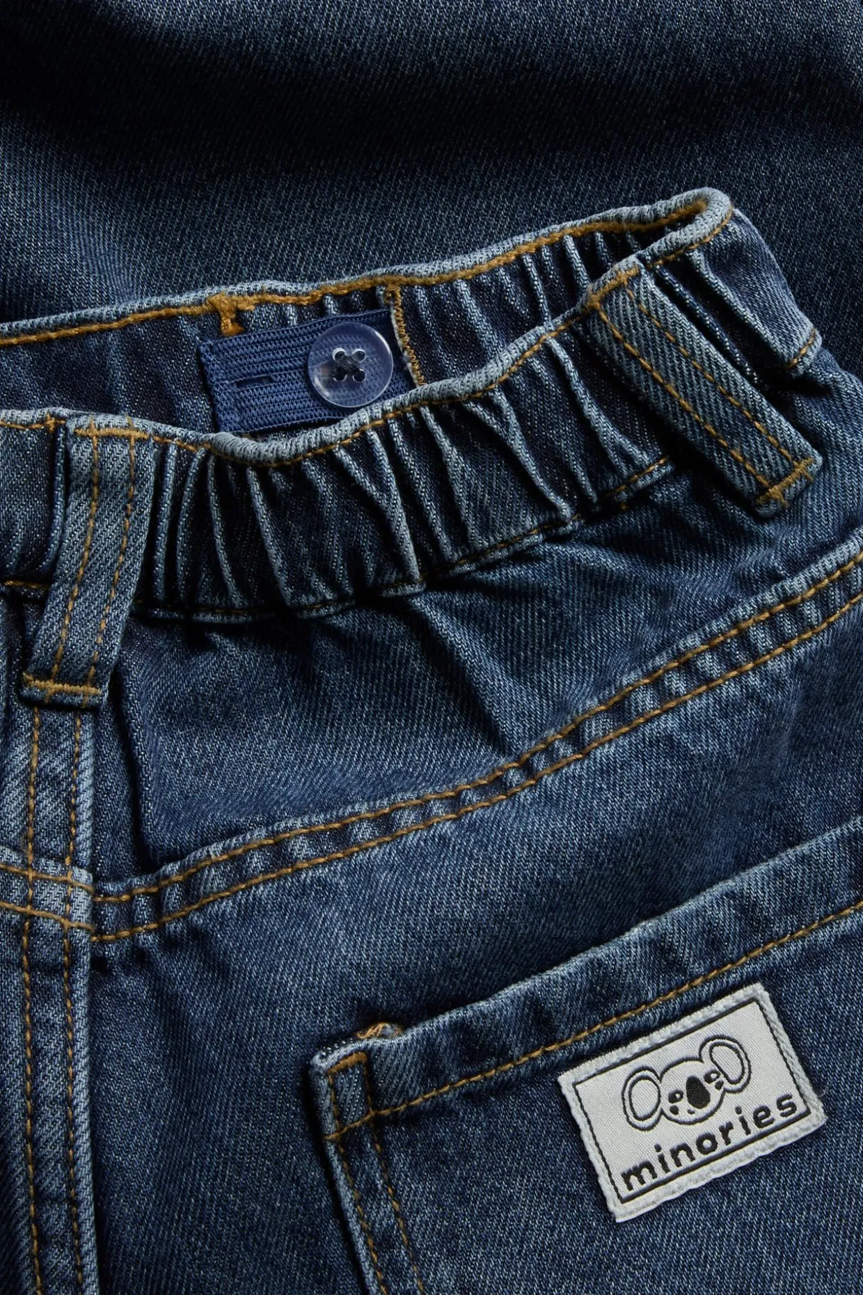Jeans med barrel fit