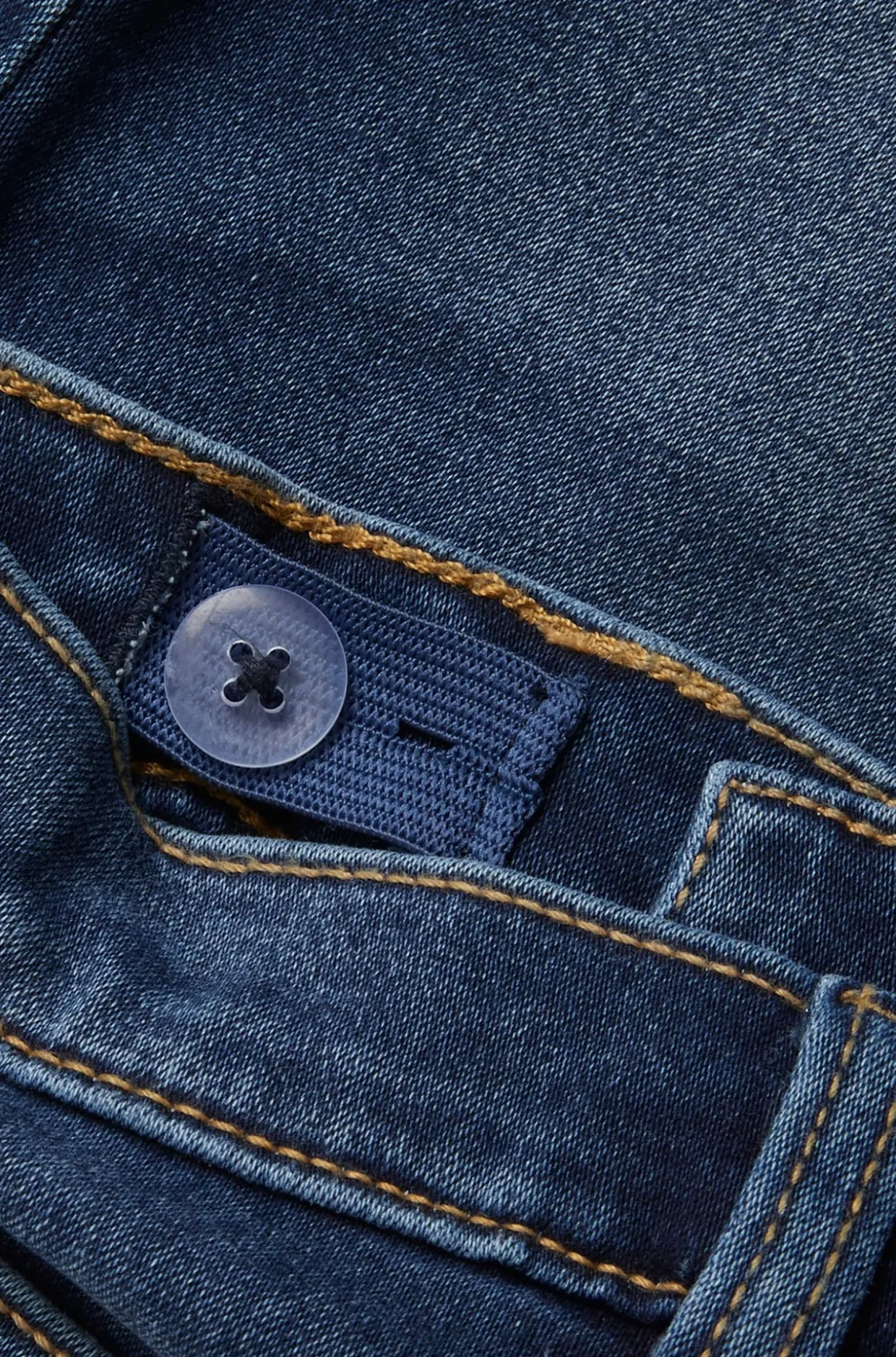 Jeansshorts i denimtrikå