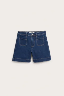 Jeansshorts med fickor