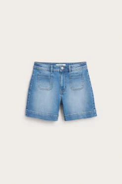 Jeansshorts med fickor
