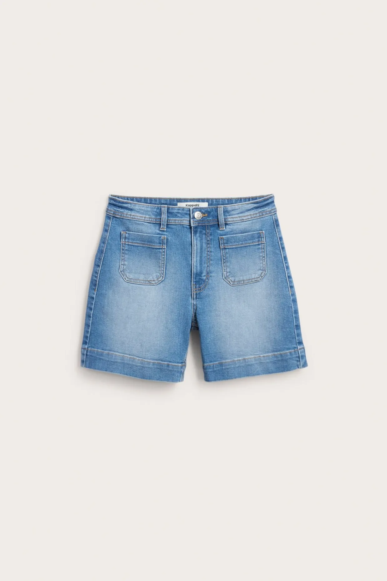 Jeansshorts med fickor