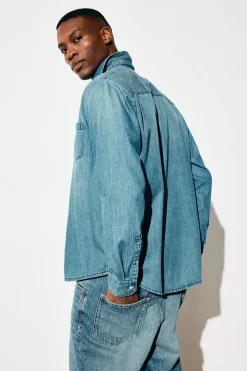Jeansskjorta regular fit