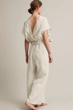 Jumpsuit i linne