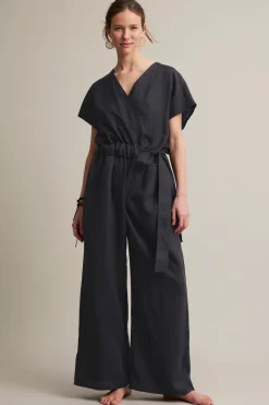 Jumpsuit i linne