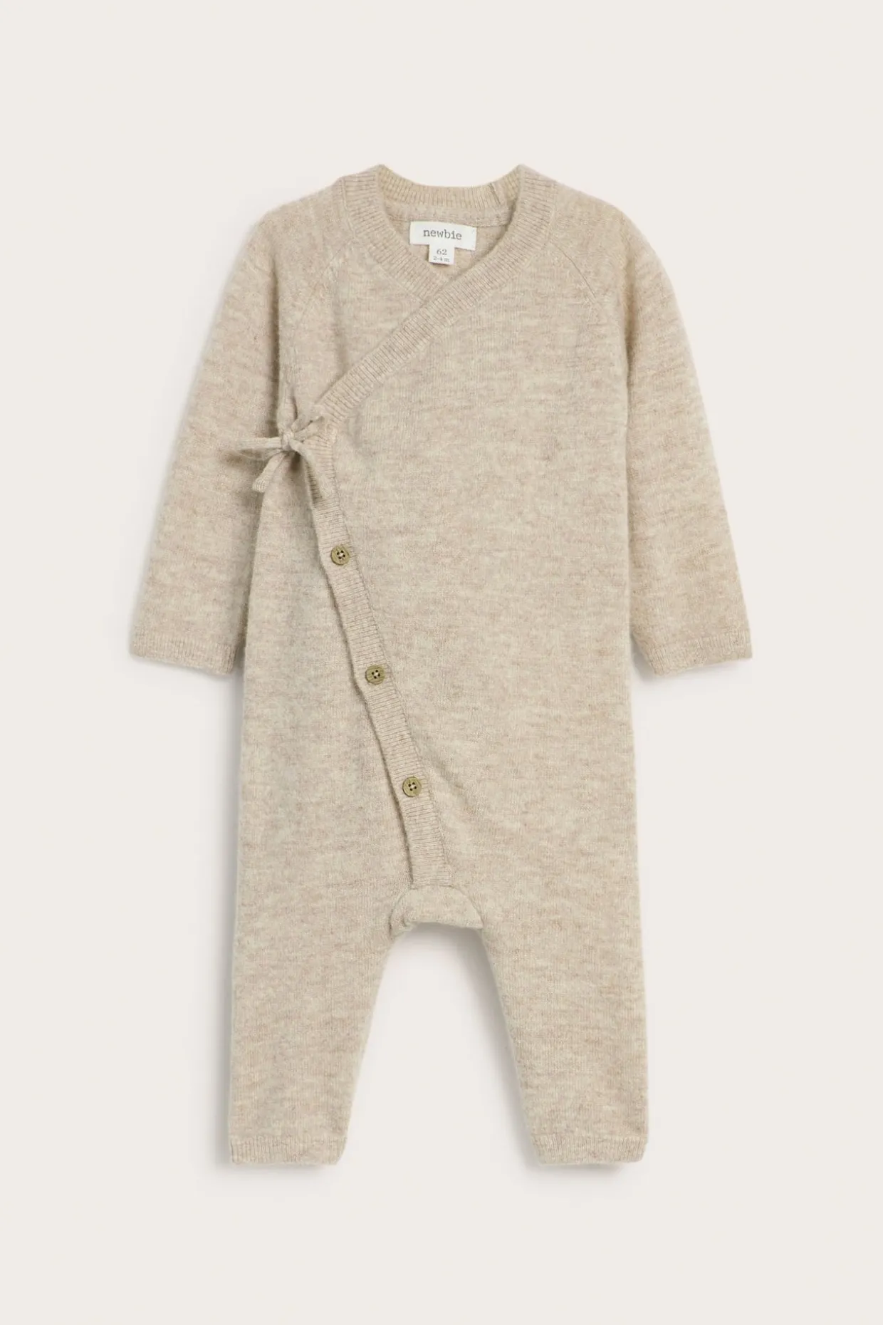 Jumpsuit i ull och kashmirmix