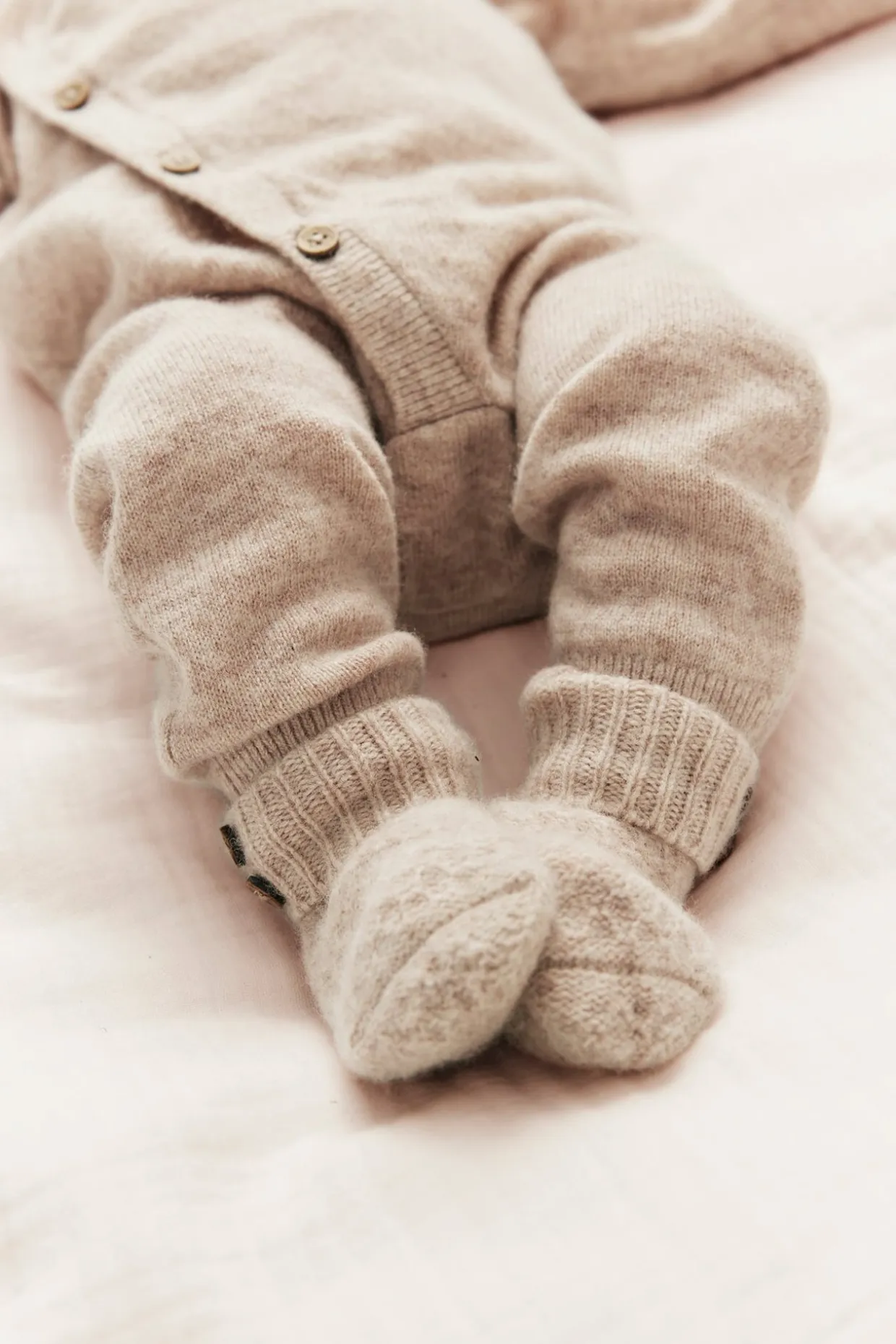 Jumpsuit i ull och kashmirmix