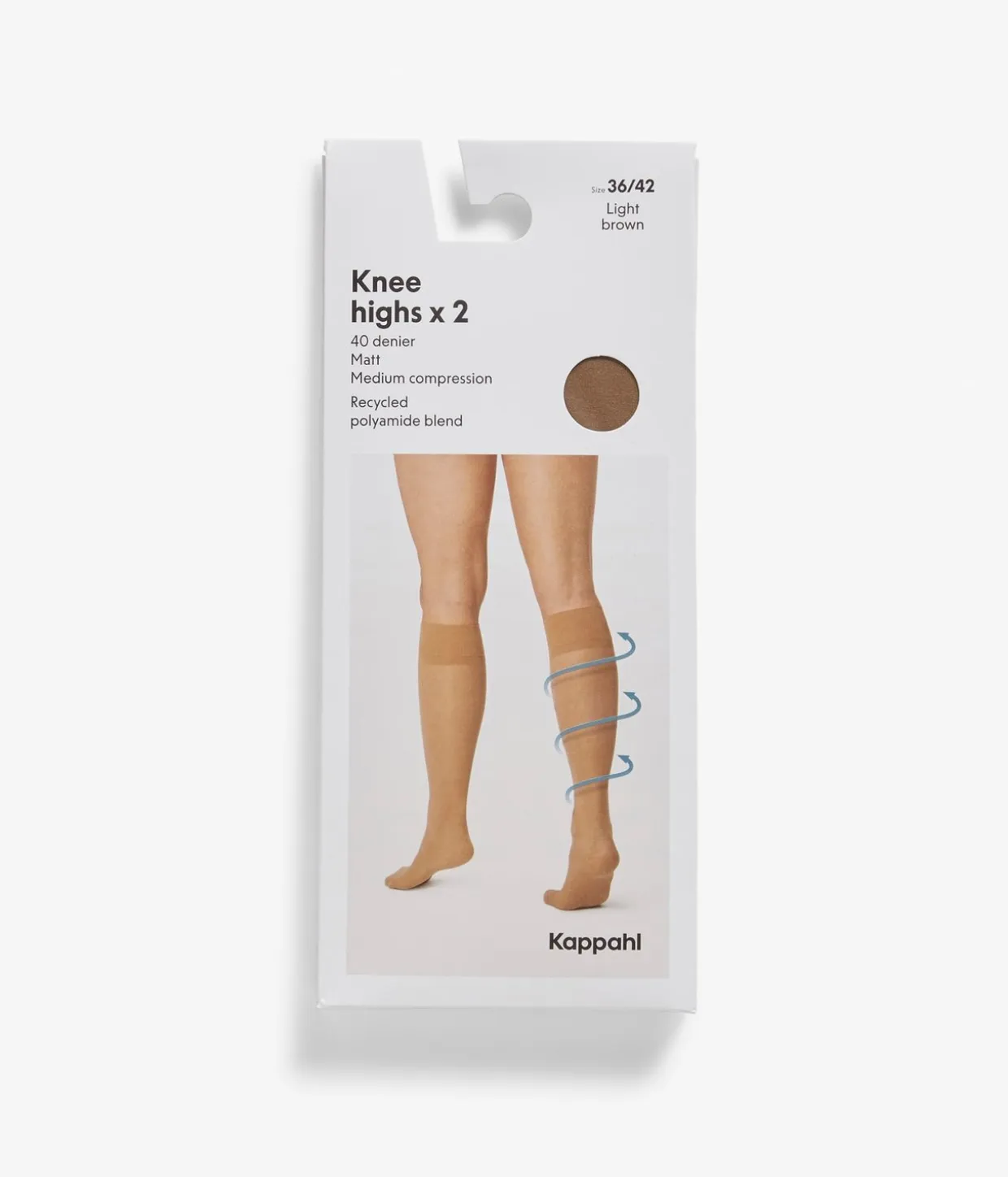 Kompressionsstrumpor 2-pack