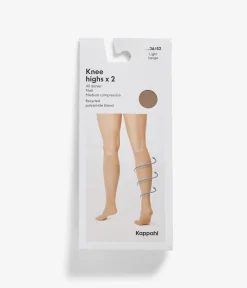 Kompressionsstrumpor 2-pack