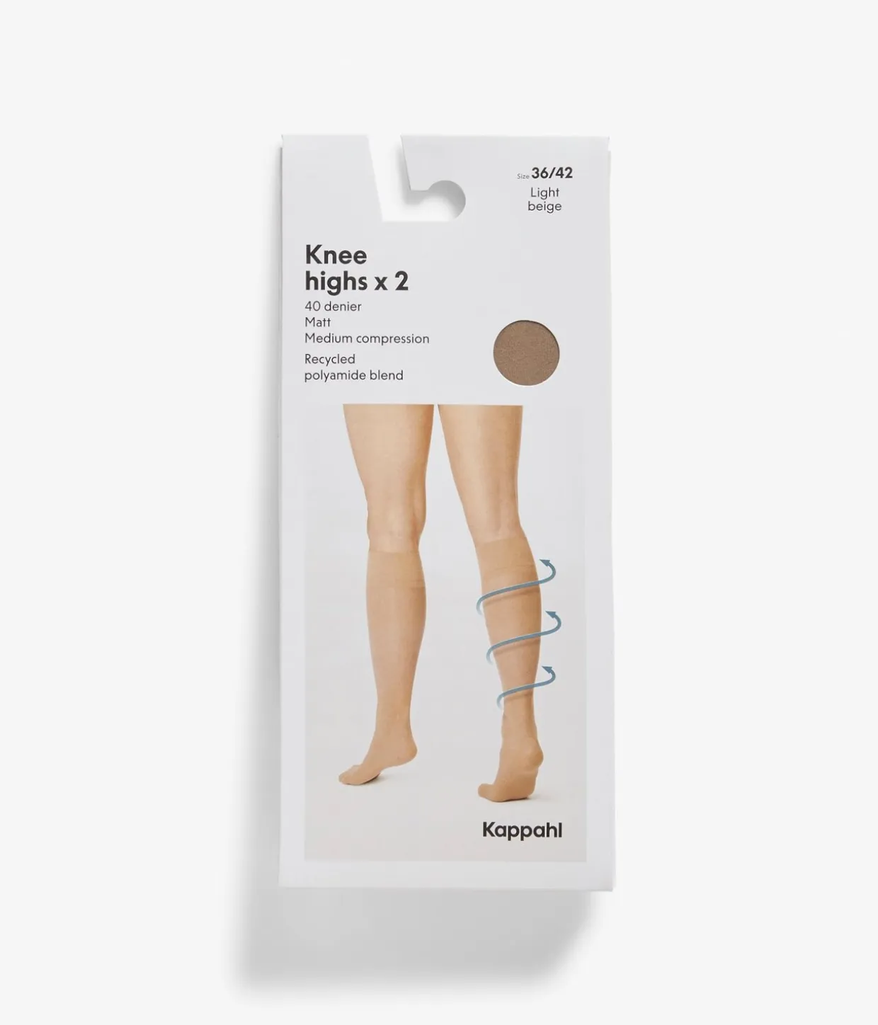 Kompressionsstrumpor 2-pack