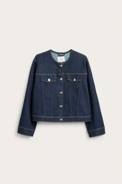 Kort Jeansjacka