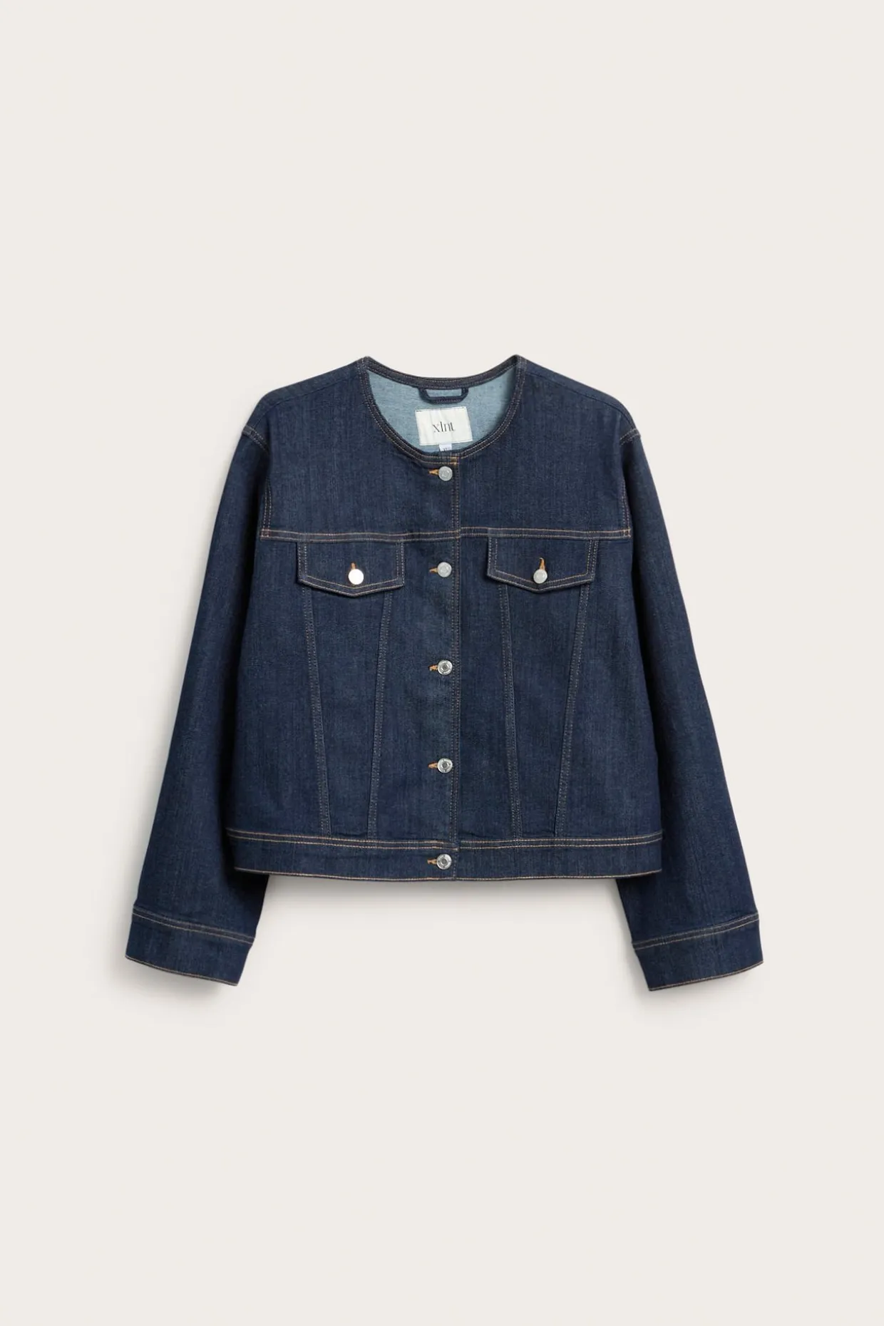 Kort Jeansjacka