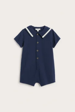 Kortärmad babyjumpsuit