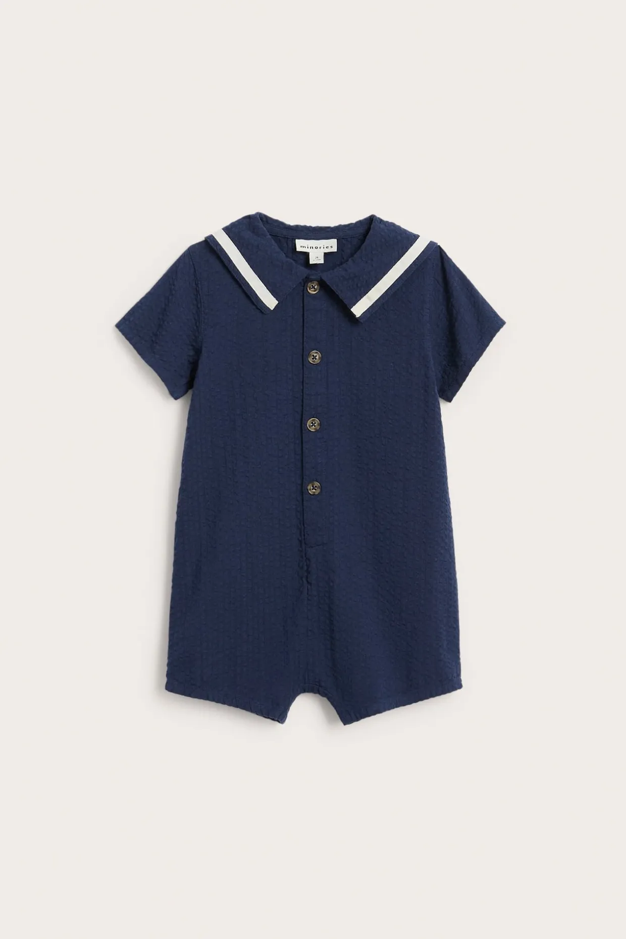 Kortärmad babyjumpsuit