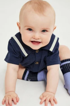 Kortärmad babyjumpsuit