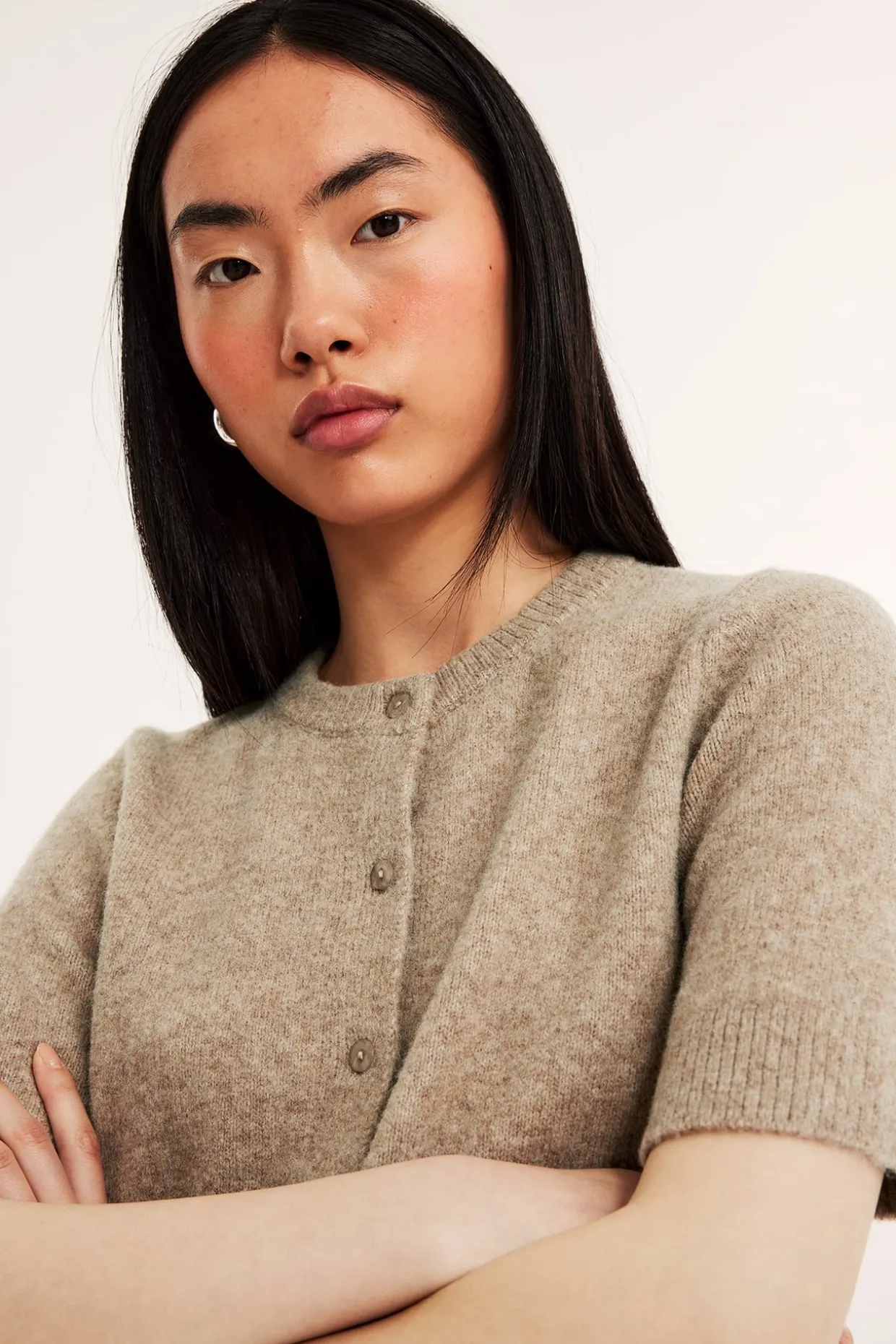 Kortärmad cardigan