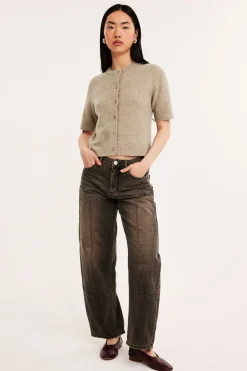 Kortärmad cardigan