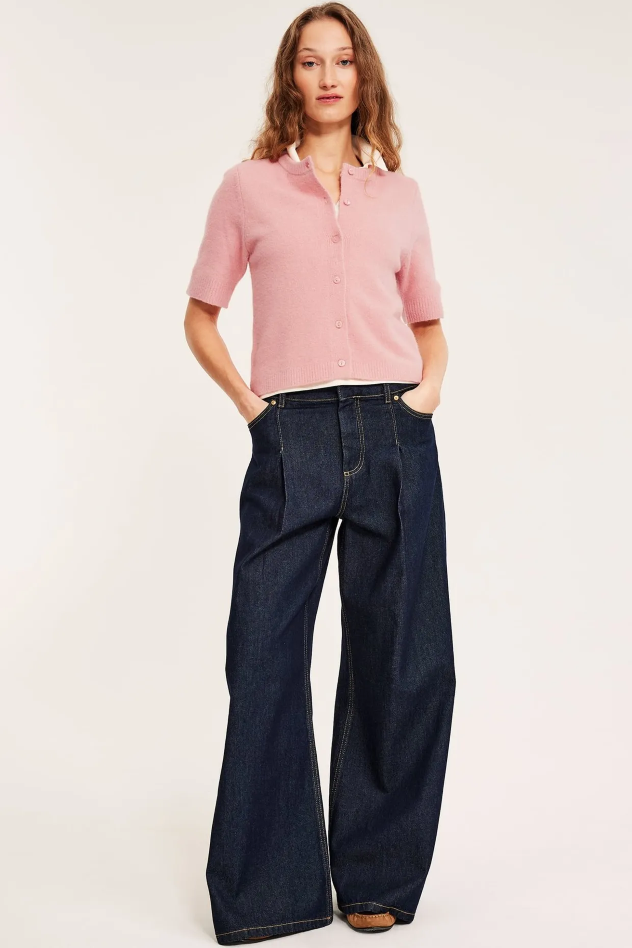 Kortärmad cardigan