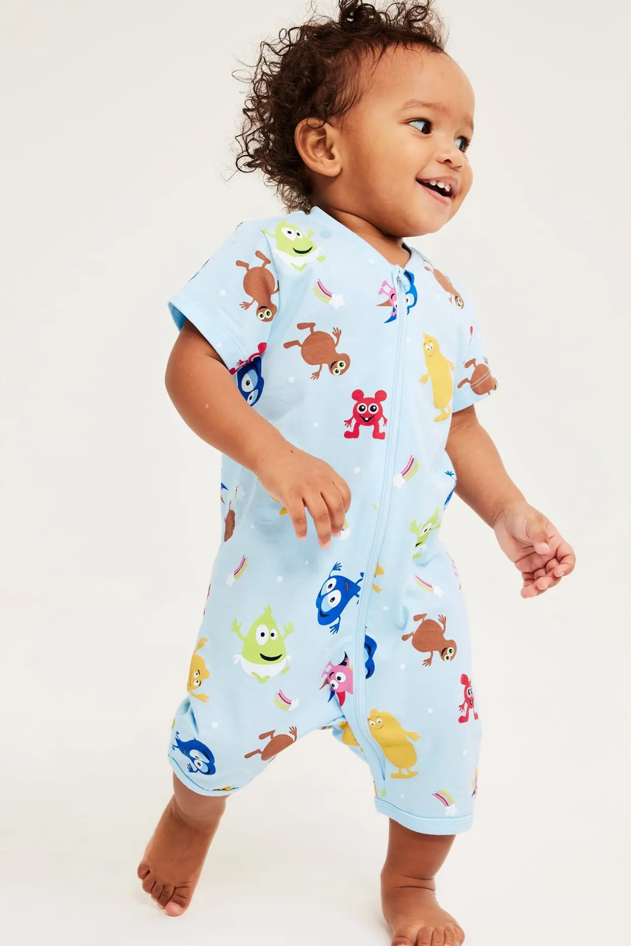 Kortärmad pyjamas Babblarna