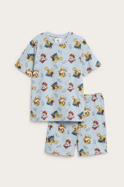 Kortärmad pyjamas Paw Patrol