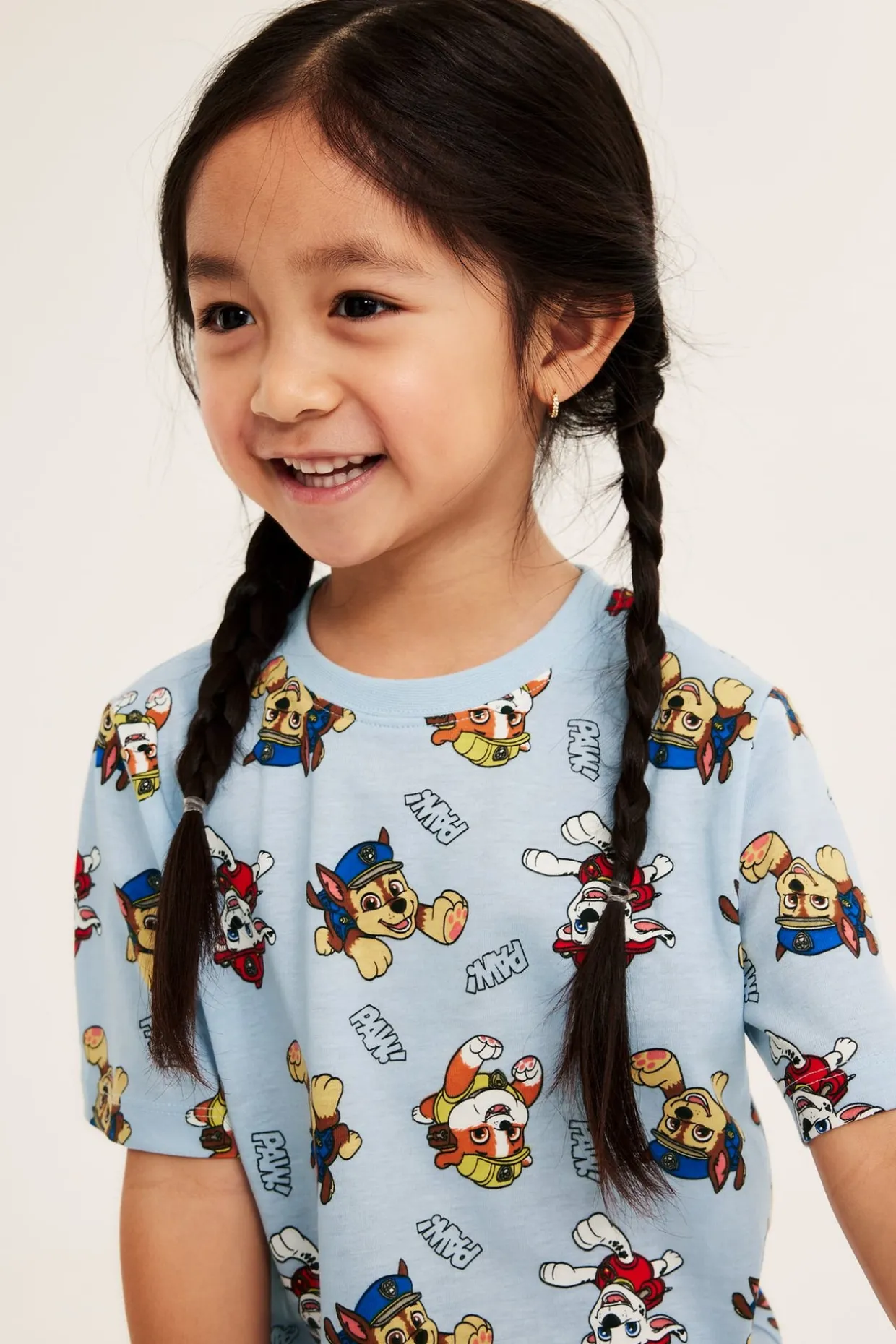 Kortärmad pyjamas Paw Patrol