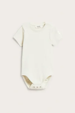 Kortärmad ribbad body