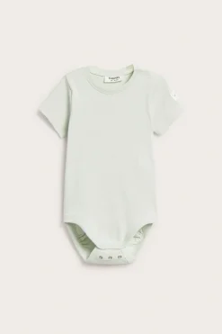 Kortärmad ribbad body