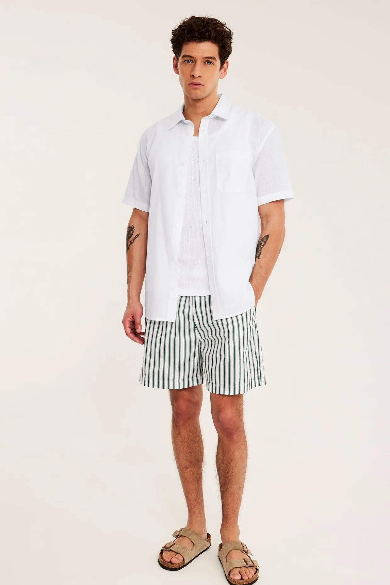 Kortärmad skjorta regular fit