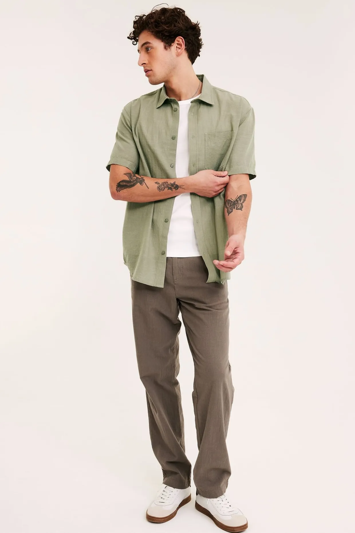 Kortärmad skjorta regular fit