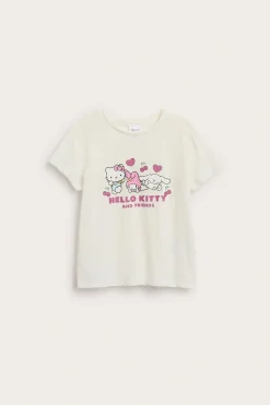 Kortärmad topp med Hello Kitty