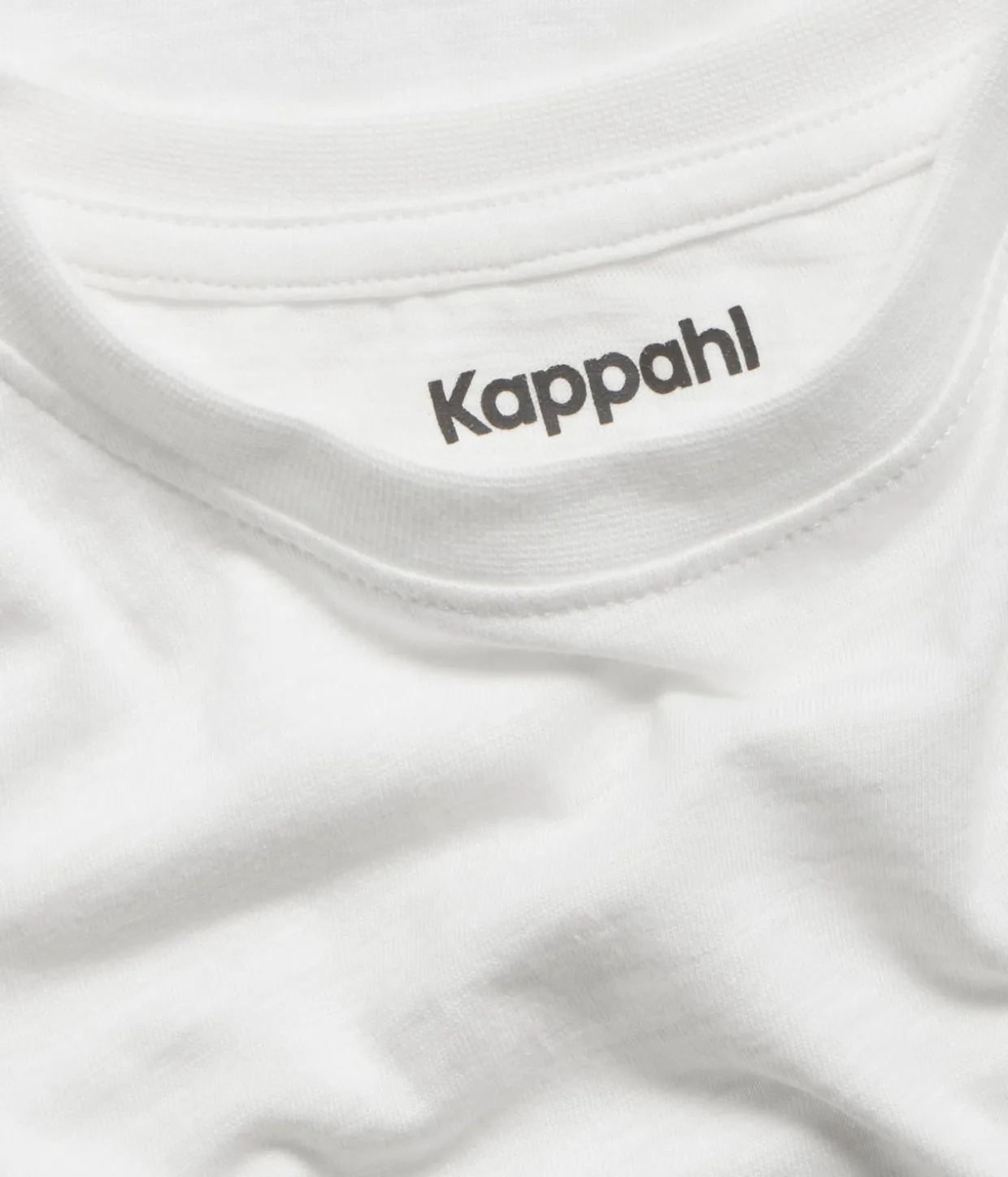 Kortärmad t-shirt i bomullstrikå
