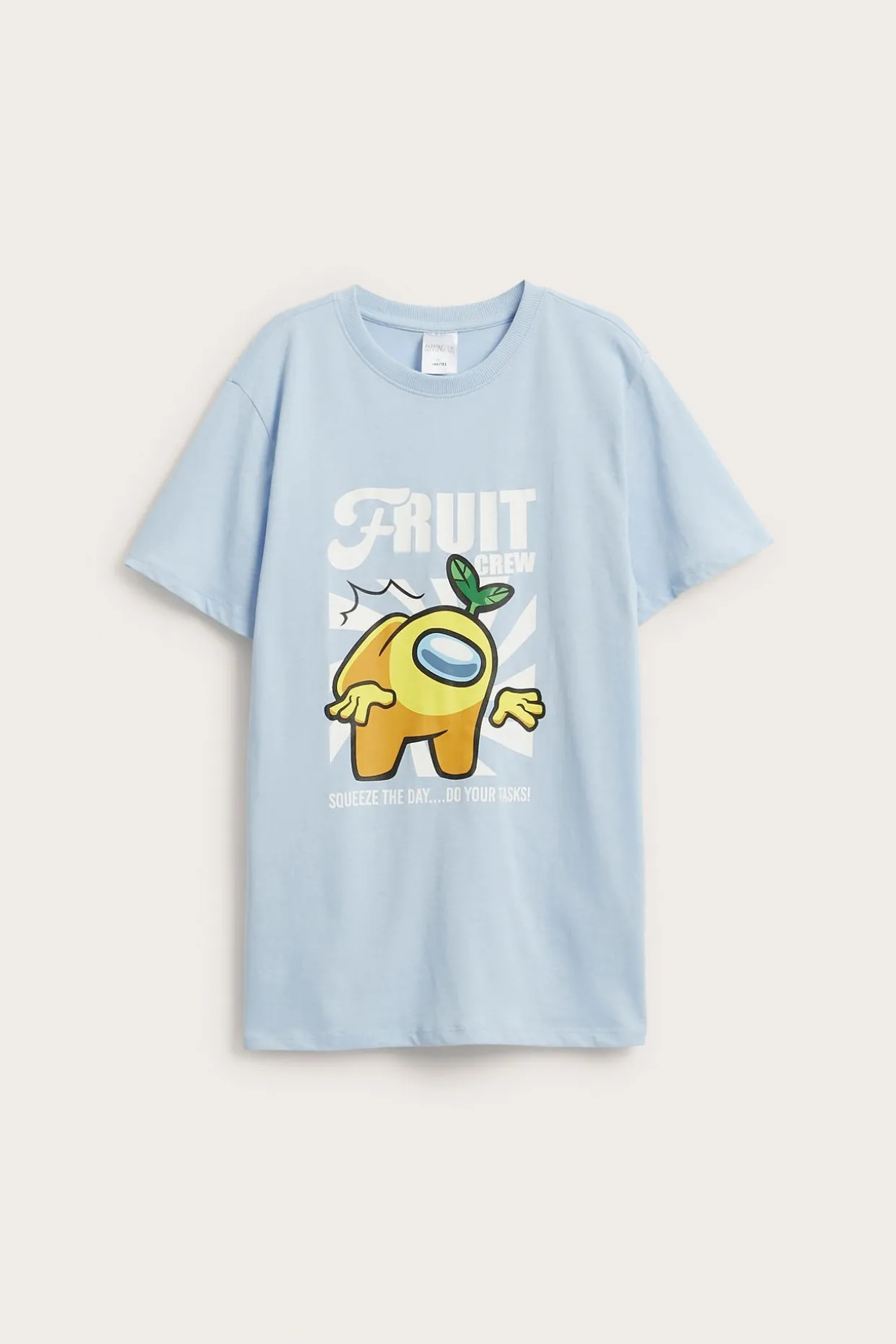 Kortärmad t-shirt med Among Us print