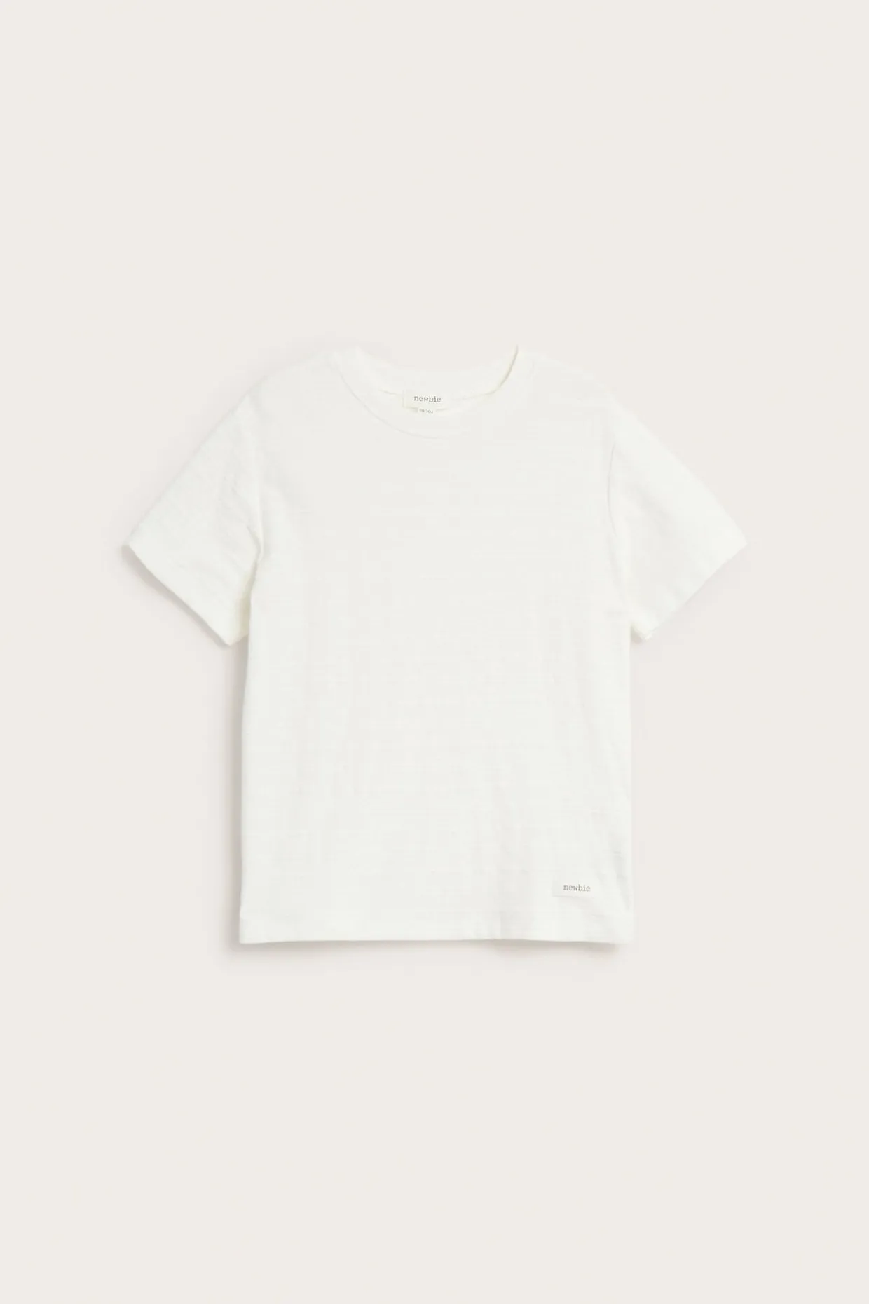 Kortärmad t-shirt med struktur