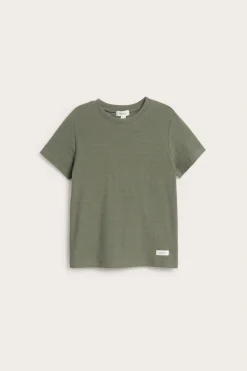 Kortärmad t-shirt med struktur