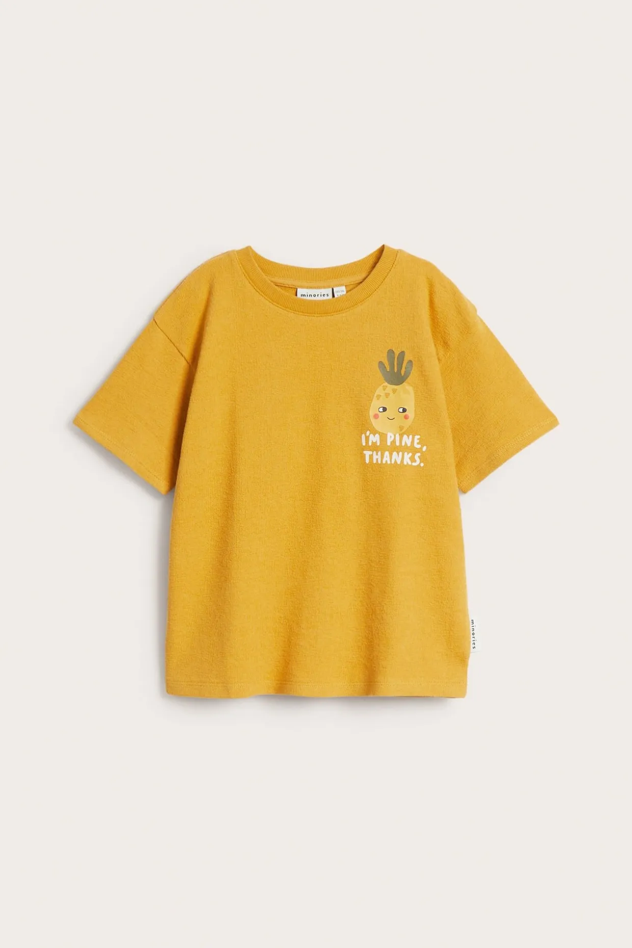 Kortärmad t-shirt med tryck